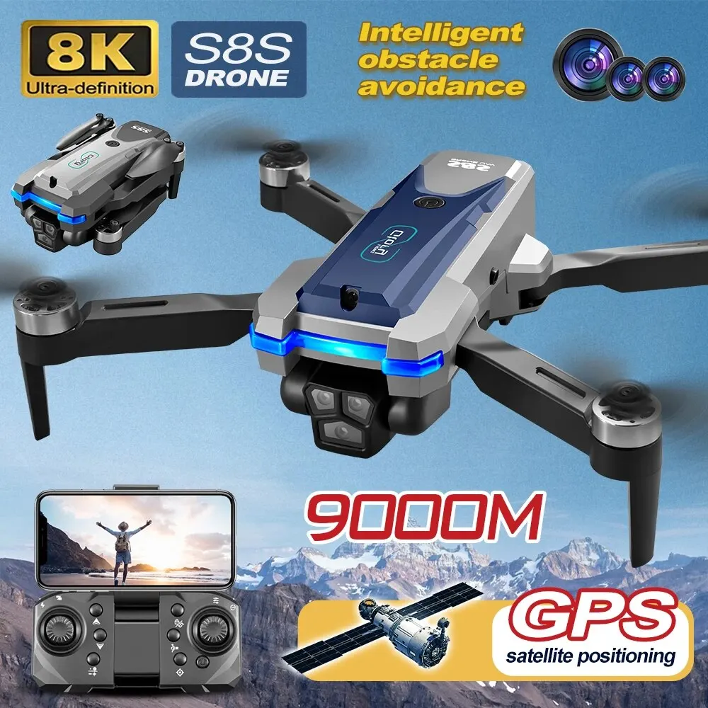 Drone Aerial Photography - S8S GPS 드론 5G 와이파이 8K