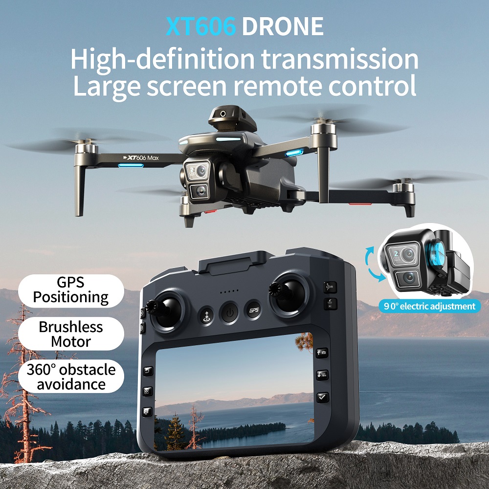 XT606 MAX 3 배터리 드론 4k 8K HD 전문 - Drone Multispectral 리뷰 및 가격
