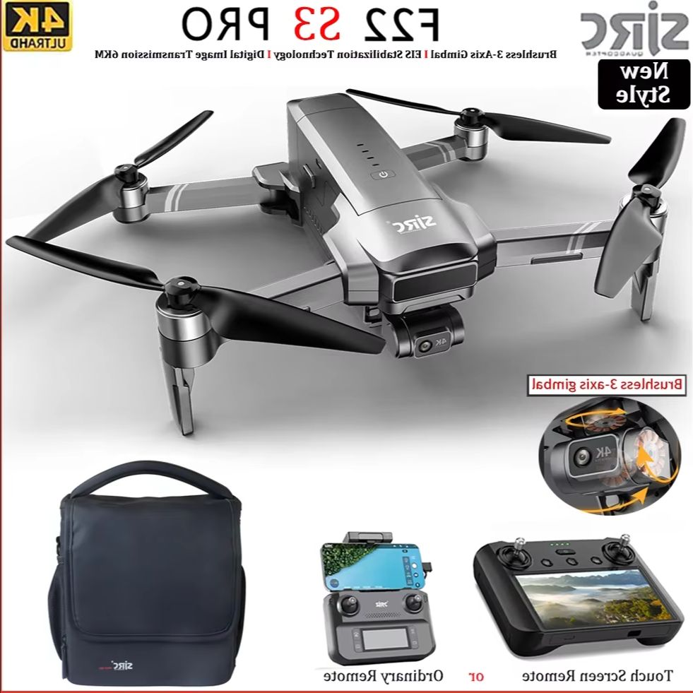 SJRC F22 S3 프로 접이식 RC 쿼드콥터 (어린 - Drone Multispectral 리뷰 및 가격