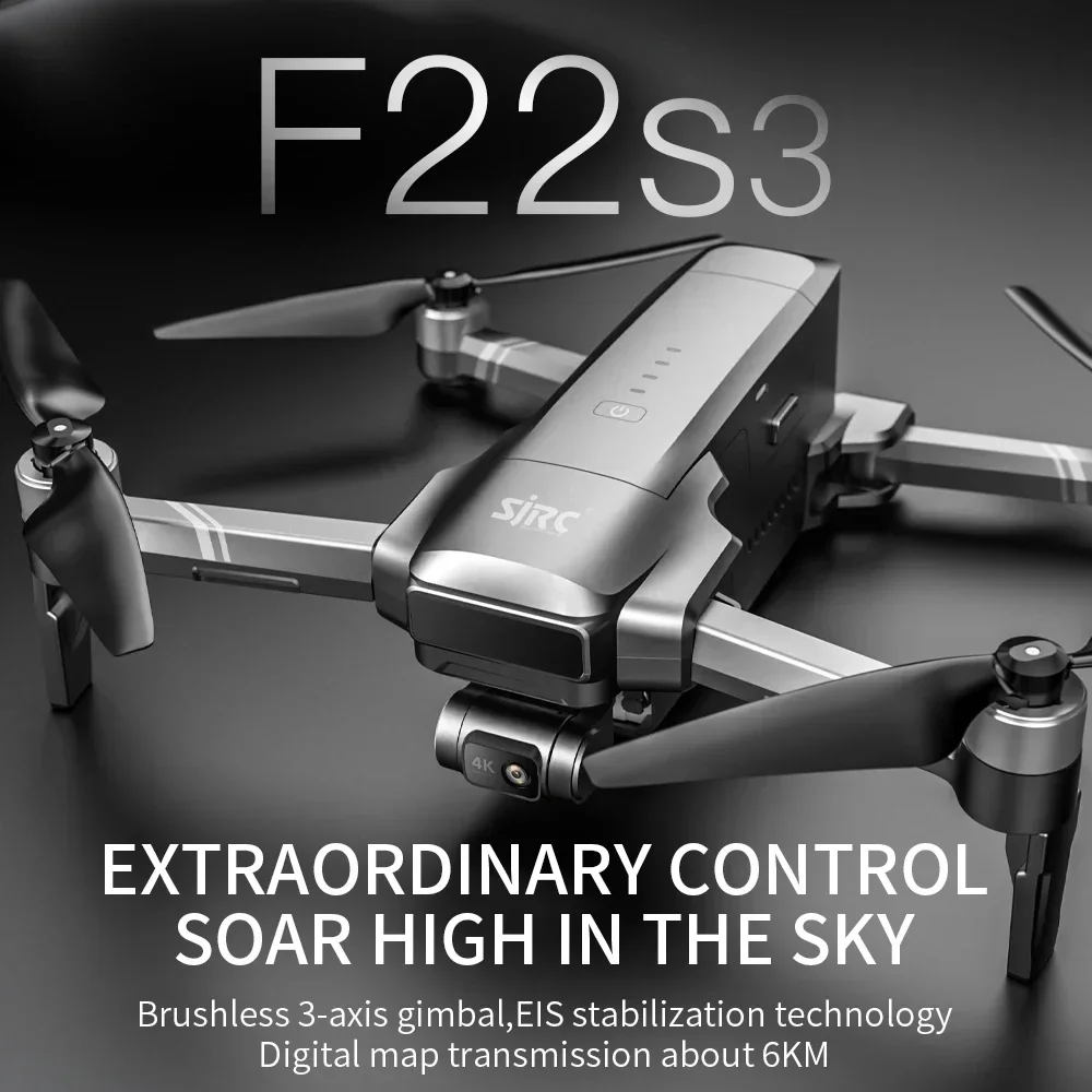 SJRC F22 S3 프로 접이식 RC 쿼드콥터 (어린 - Drone Multispectral 리뷰 및 가격