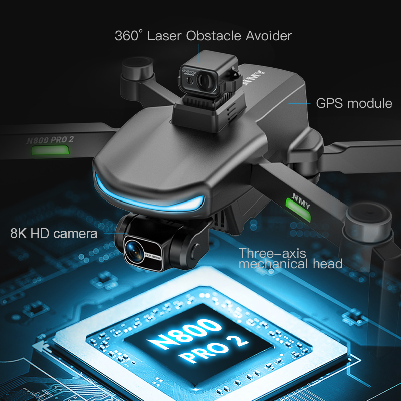 N800 PRO 2 GPS 드론 전문가용 4K 3축 P - Drone Multispectral 리뷰 및 가격
