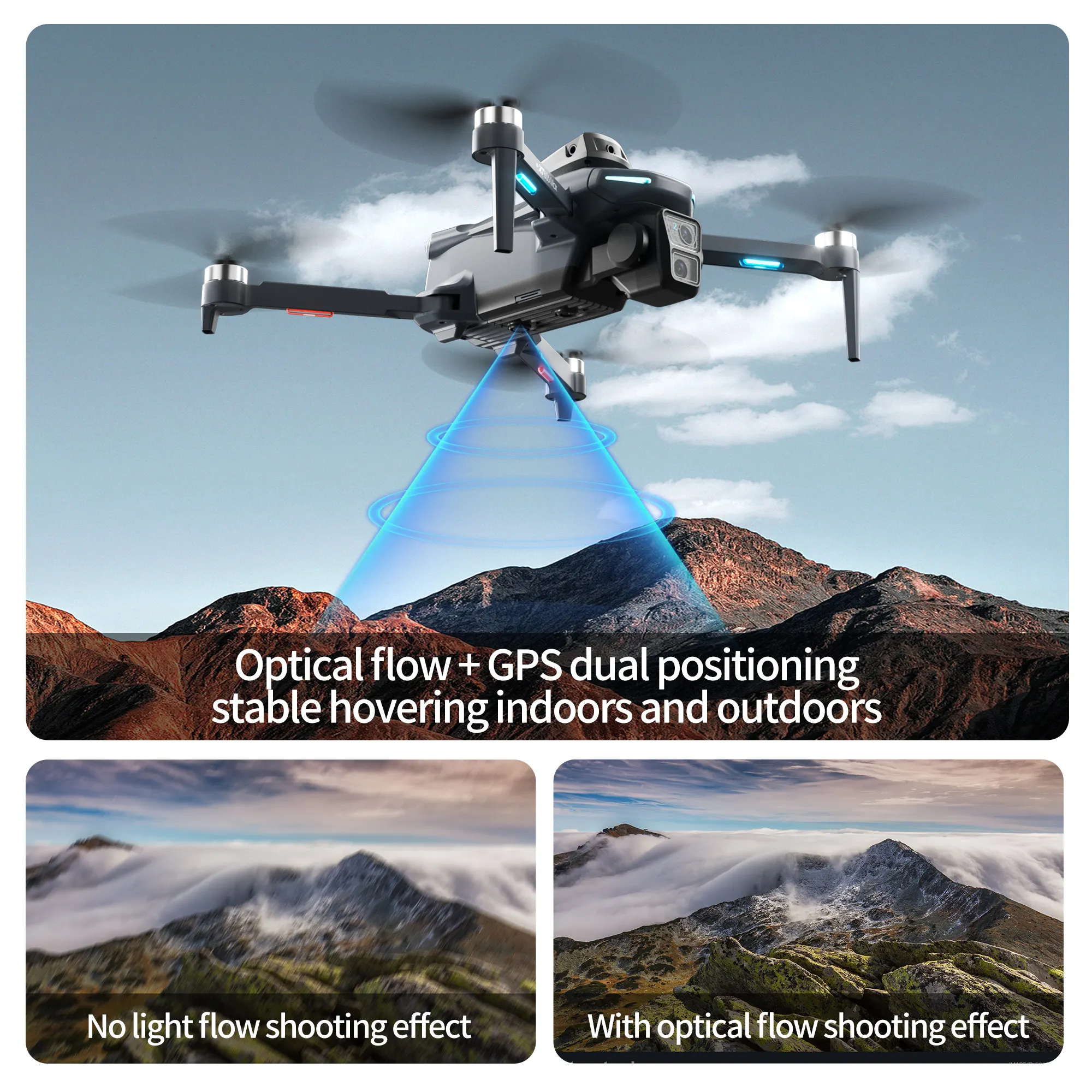 오리지널 XT606 MAX GPS 드론 HD 8K 전문 - Drone Multispectral 리뷰 및 가격